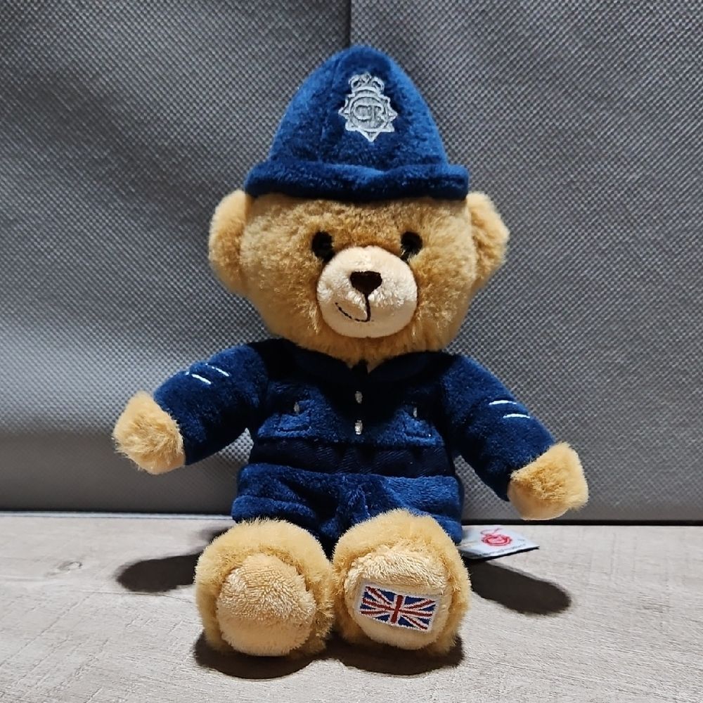 London Police Teddy Bear Plush Toy Keel Toys
